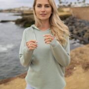 Coton Ouaté Independent Molleton à capuchon California – Femme