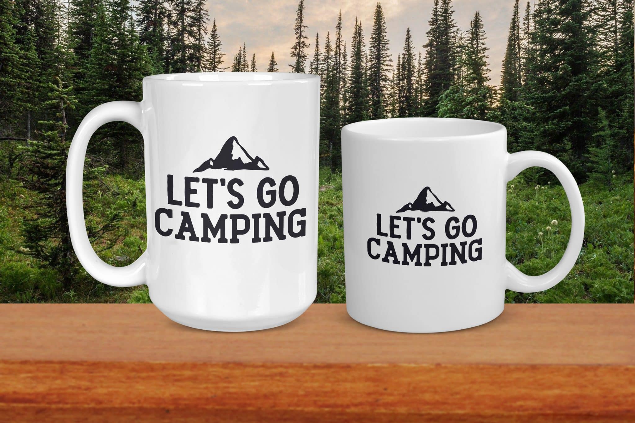 Tasse Let's go Camping